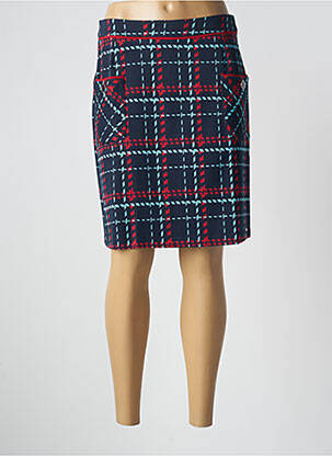 Jupe courte bleu MALOKA femme