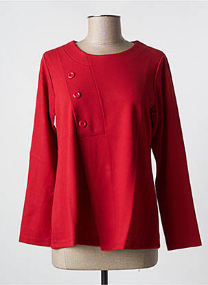 Pull rouge MALOKA femme
