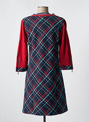 Robe mi-longue rouge MALOKA femme