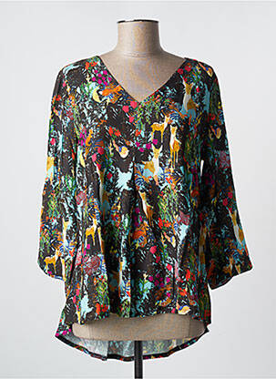 Blouse marron MALOKA femme