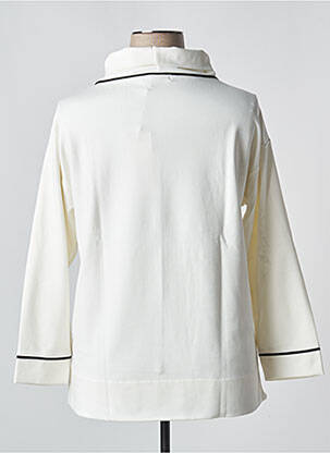 Pull blanc MALOKA femme