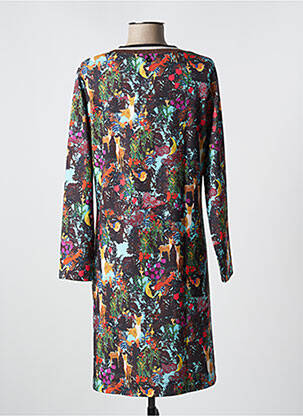 Robe mi-longue bleu MALOKA femme