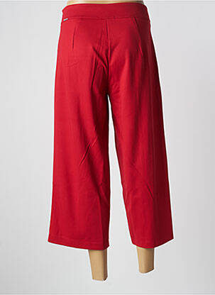 Pantacourt rouge MALOKA femme
