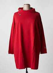 Robe mi-longue rouge MALOKA pour femme seconde vue