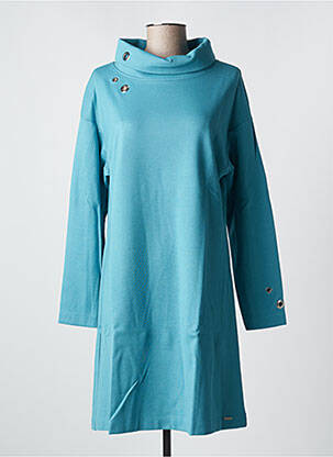 Robe mi-longue bleu MALOKA femme