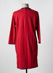 Robe mi-longue rouge MALOKA pour femme seconde vue