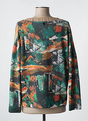 Pull vert MALOKA femme