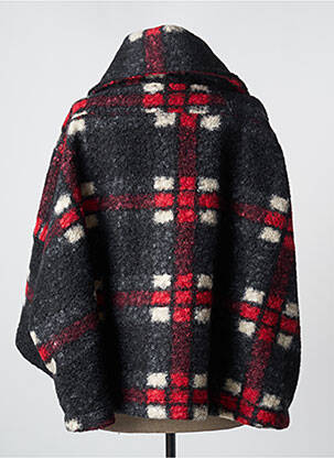 Manteau court rouge G!OZE femme