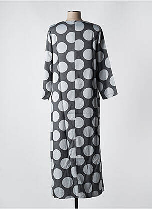 Robe mi-longue gris G!OZE femme