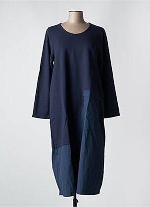 Robe mi-longue bleu G!OZE femme