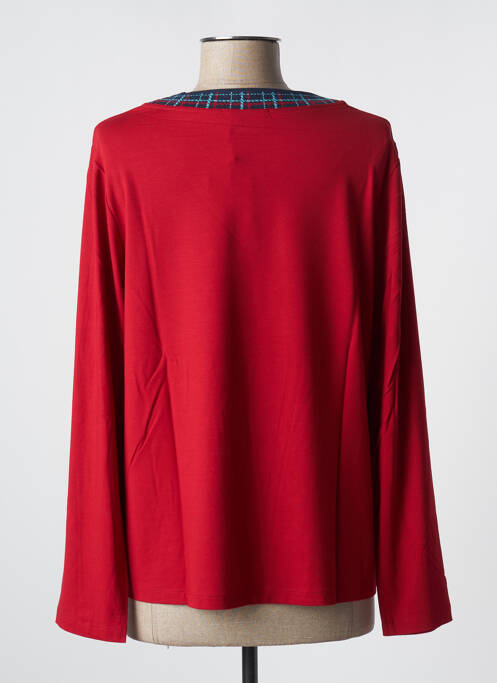 T-shirt rouge MALOKA pour femme