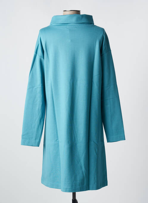 Robe mi-longue bleu MALOKA pour femme