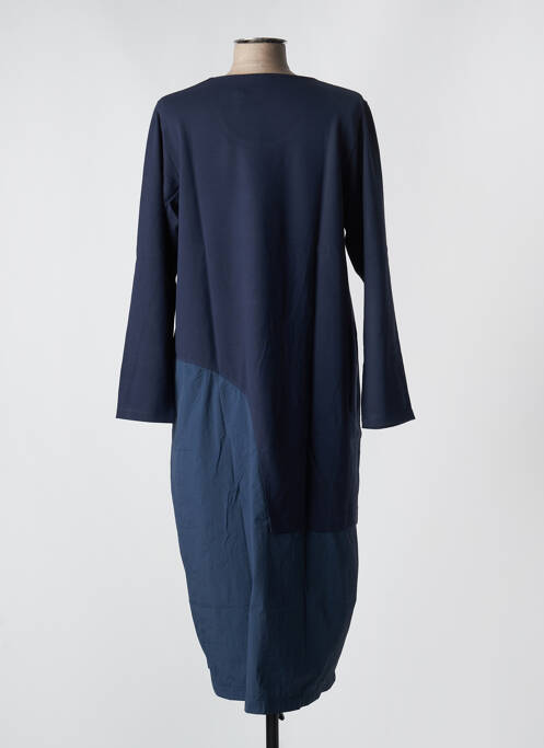 Robe mi-longue bleu G!OZE pour femme