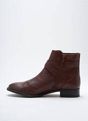 Bottines/Boots marron CLARKS pour femme seconde vue