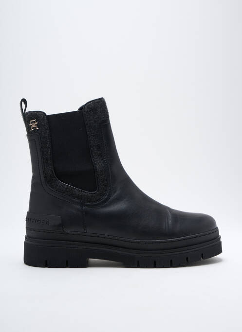 Bottines/Boots noir TOMMY HILFIGER pour femme