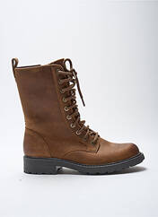 Bottines/Boots marron CLARKS pour femme seconde vue