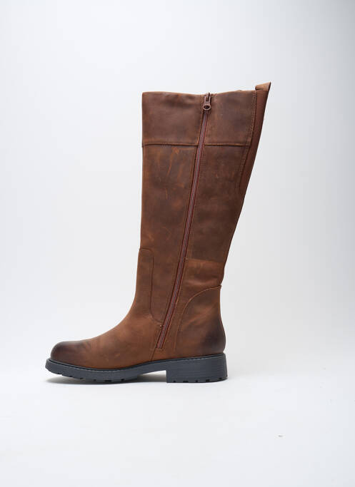 Bottes marron CLARKS pour femme