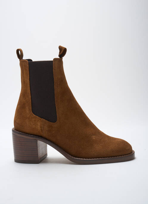 Bottines/Boots marron JONAK pour femme