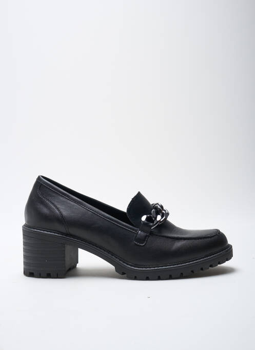 Mocassins noir TEXTO pour femme