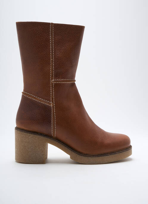 Bottines/Boots marron LA FEE MARABOUTEE pour femme