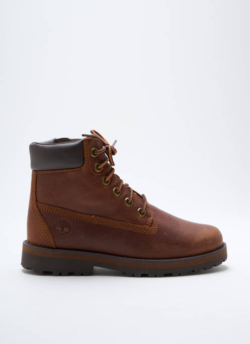 Bottines/Boots marron TIMBERLAND pour garçon