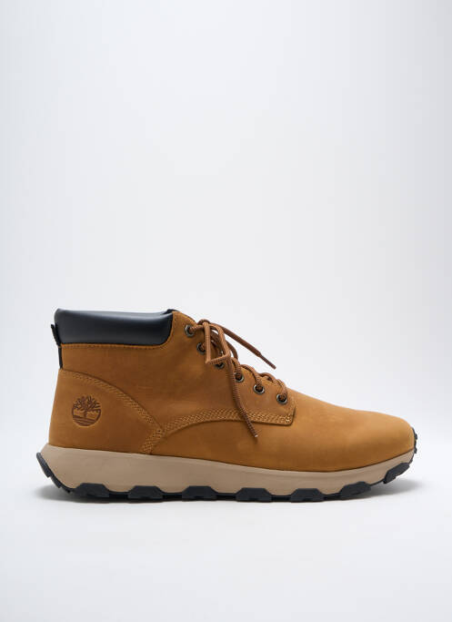 Baskets marron TIMBERLAND pour homme