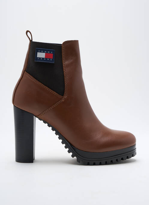 Bottines/Boots marron TOMMY HILFIGER pour femme