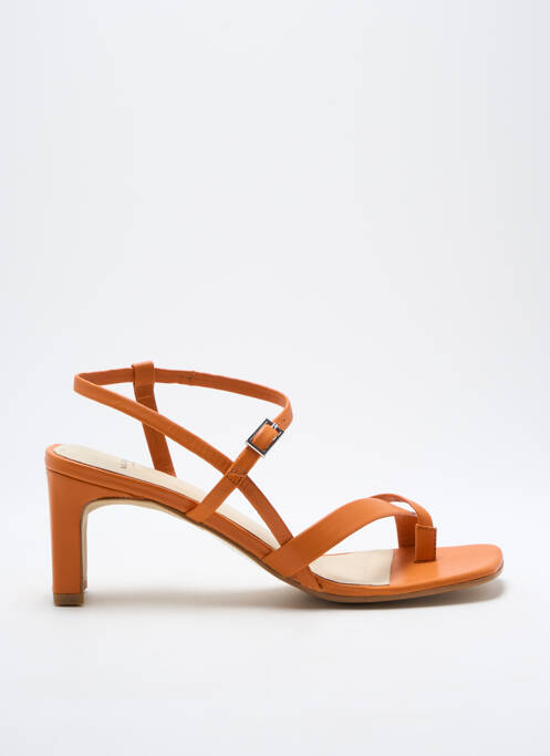 Sandales/Nu pieds orange VAGABOND pour femme