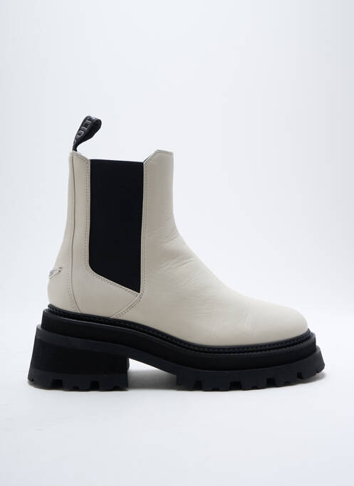 Bottines/Boots blanc ZADIG & VOLTAIRE pour femme