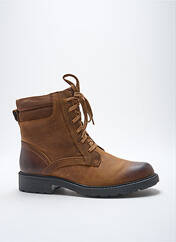 Bottines/Boots marron CLARKS pour femme seconde vue