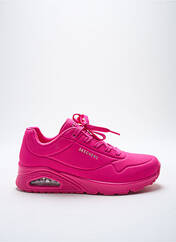 Baskets rose SKECHERS pour femme seconde vue