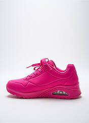 Baskets rose SKECHERS pour femme seconde vue