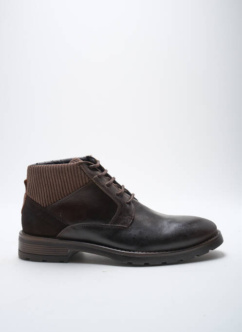 Bottines/Boots marron MARVIN&CO pour homme