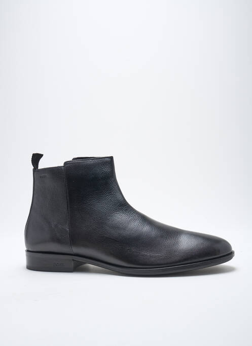 Bottines/Boots noir HUGO BOSS pour homme