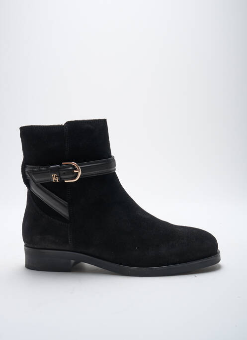 Bottines/Boots noir TOMMY HILFIGER pour femme