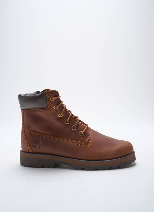 Bottines/Boots marron TIMBERLAND pour garçon