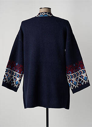 Gilet manches longues bleu marine DIANE LAURY femme
