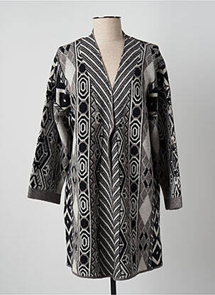 Gilet manches longues ecru DIANE LAURY femme