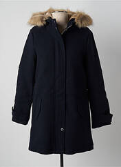 Manteau long bleu C'EST BEAU LA VIE pour femme seconde vue