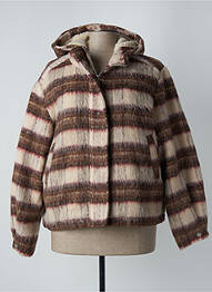 Veste casual marron C'EST BEAU LA VIE femme
