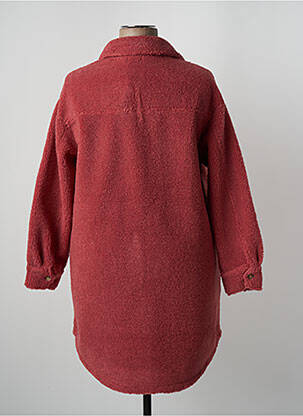 Manteau long rose C'EST BEAU LA VIE femme