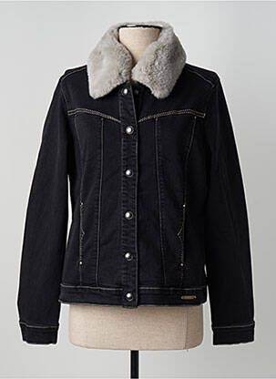 Veste en jean noir DIANE LAURY femme