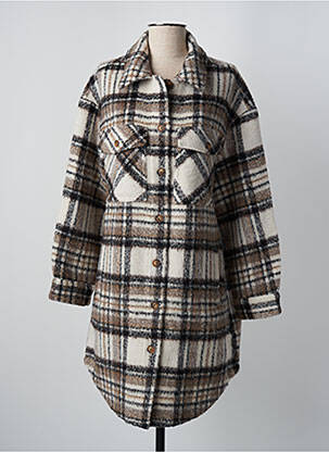 Veste casual taupe C'EST BEAU LA VIE femme
