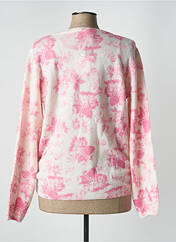 Pull rose JULIE GUERLANDE pour femme seconde vue