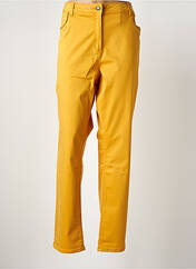 Pantalon slim jaune DIANE LAURY pour femme seconde vue