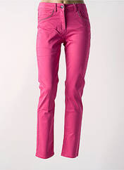 Pantalon slim rose DIANE LAURY pour femme seconde vue