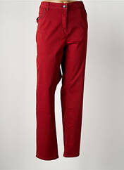 Pantalon slim rouge DIANE LAURY pour femme seconde vue