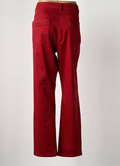 Pantalon slim rouge DIANE LAURY pour femme seconde vue