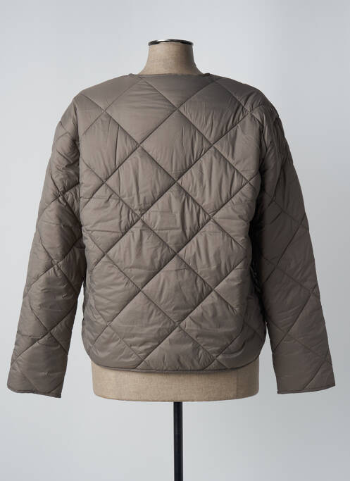 Doudoune taupe C'EST BEAU LA VIE pour femme