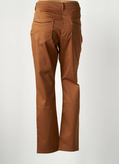 Pantalon slim marron DIANE LAURY pour femme